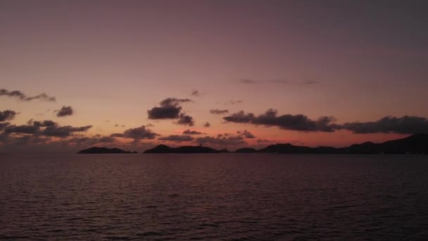 Bella Vista Sulla Spiaggia Vista Aerea Sulla Spiaggia Spiaggia Acapulco — Video Stock