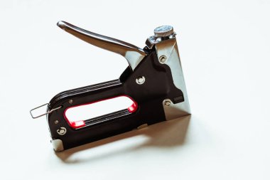 Beyaz arka planda siyah mobilya zımbası..