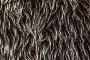 Arkaplan veya doku için yapay kabarık kürk.