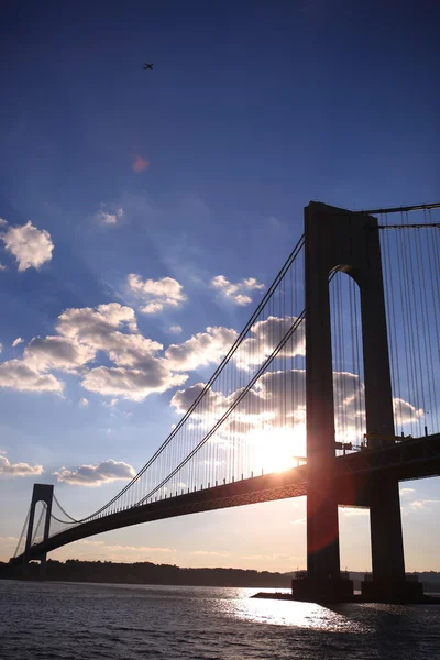 Narrows Verrazano Köprüsü — Stok fotoğraf