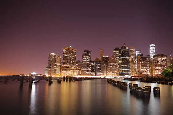 Manhattan. New York şehri. Amerika Birleşik Devletleri — Stok fotoğraf