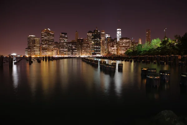 Manhattan. New York şehri. Amerika Birleşik Devletleri — Stok fotoğraf