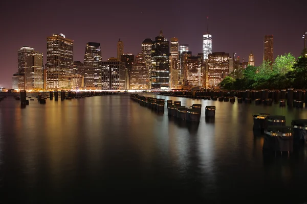 Manhattan. New York şehri. Amerika Birleşik Devletleri — Stok fotoğraf