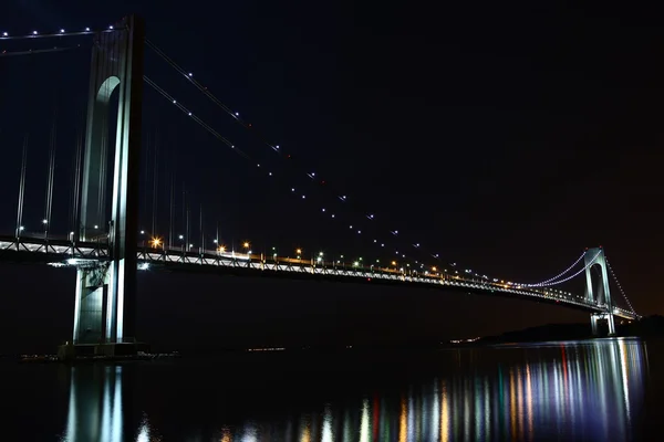 维拉扎诺桥 免版税图库图片