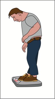şişman adam