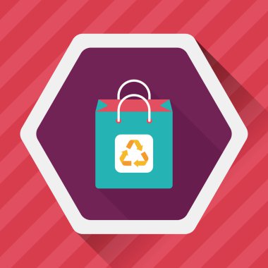 Uzun Gölge, eps1 ile çevre koruma kavramı düz simgesi