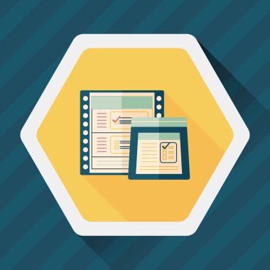 Uzun gölgeli yassı haplar