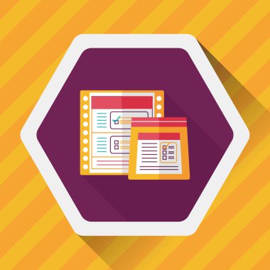 Uzun gölgeli yassı haplar