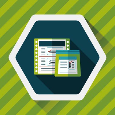 Uzun gölgeli yassı haplar