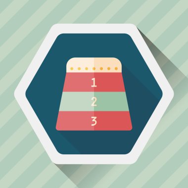 Uzun Gölge, eps10 ile atlama atı düz simgesi