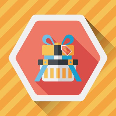 Uzun Gölge, eps10 alışveriş mevcut düz simgesiyle