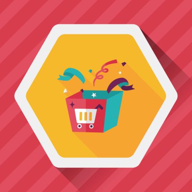 Uzun Gölge, eps10 alışveriş mevcut düz simgesiyle