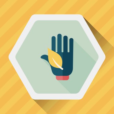 Uzun Gölge, eps1 ile çevre koruma kavramı düz simgesi