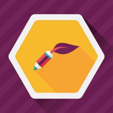 Uzun Gölge, eps1 ile çevre koruma kavramı düz simgesi