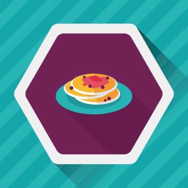 Uzun Gölge, eps10 ile yassı düz simgesi