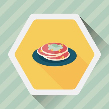 Uzun Gölge, eps10 ile yassı düz simgesi