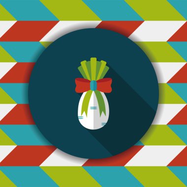 Uzun Gölge, eps10 ile Çin yeni yıl hediyeleri düz simgesi