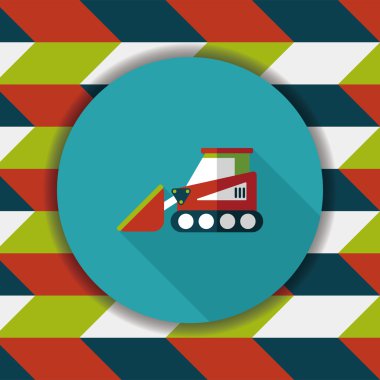 Uzun Gölge, eps10 ile Ulaştırma Paletler-Düzleme paleti düz simgesi