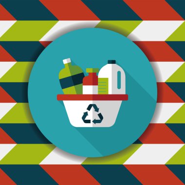 Uzun Gölge, eps1 ile çevre koruma kavramı düz simgesi