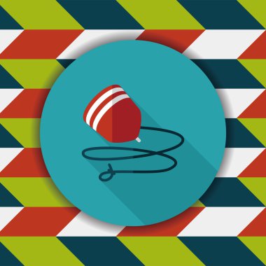 Peg uzun gölge, eps10'deki en iyi düz simgesi