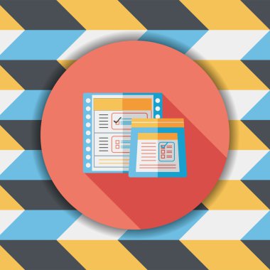 Uzun gölgeli yassı haplar