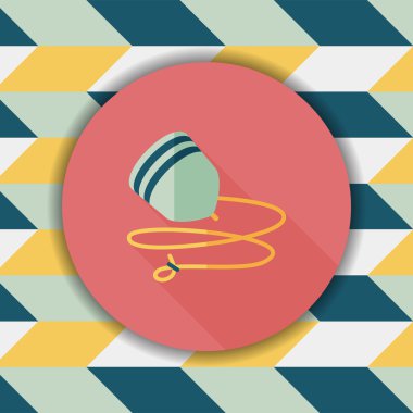 Peg uzun gölge, eps10'deki en iyi düz simgesi