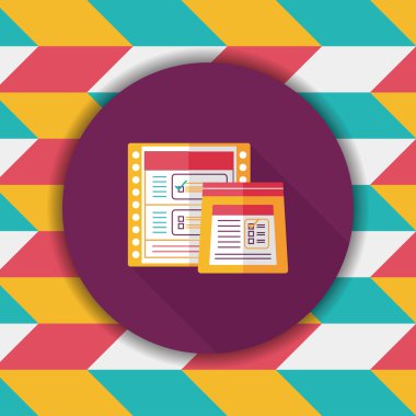 Uzun gölgeli yassı haplar