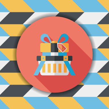 Uzun Gölge, eps10 alışveriş mevcut düz simgesiyle