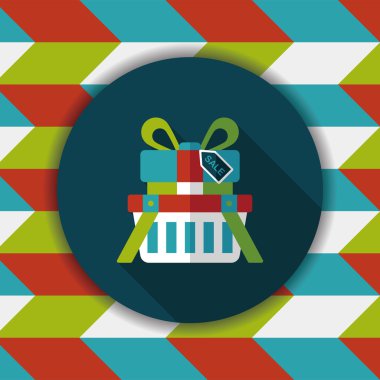 Uzun Gölge, eps10 alışveriş mevcut düz simgesiyle