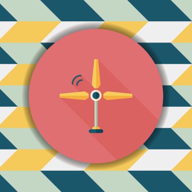 Uzun Gölge, eps1 ile çevre koruma kavramı düz simgesi