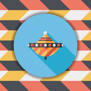 Peg uzun gölge, eps10'deki en iyi düz simgesi