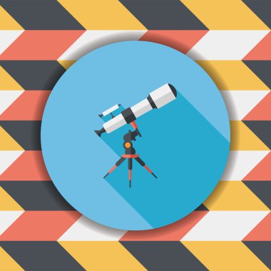 Uzun Gölge, eps10 Uzay Teleskobu düz simgesiyle