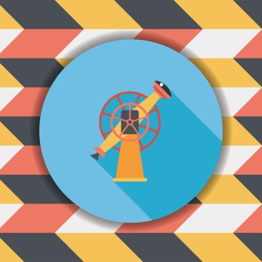 Uzun Gölge, eps10 Uzay Teleskobu düz simgesiyle