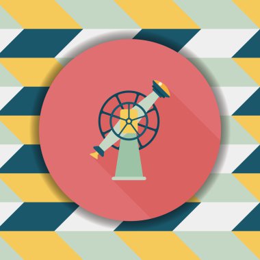 Uzun Gölge, eps10 Uzay Teleskobu düz simgesiyle