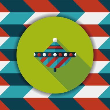 Peg uzun gölge, eps10'deki en iyi düz simgesi