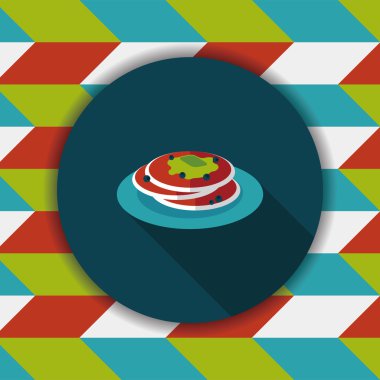 Uzun Gölge, eps10 ile yassı düz simgesi