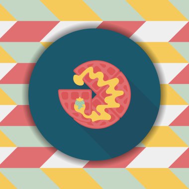 Uzun Gölge, eps10 ile yassı düz simgesi