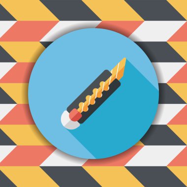 Uzun Gölge, eps10 ile yeni bıçak düz simgesi