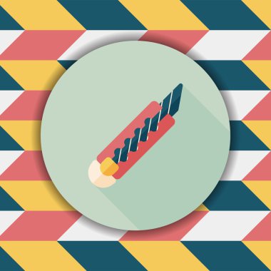 Uzun Gölge, eps10 ile yeni bıçak düz simgesi