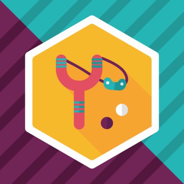 Uzun Gölge, eps10 sapan düz simgesi