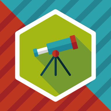 Uzun Gölge, eps10 Uzay Teleskobu düz simgesiyle