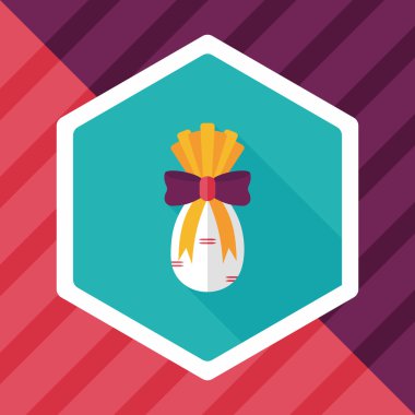 Uzun Gölge, eps10 ile Çin yeni yıl hediyeleri düz simgesi