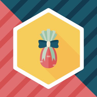 Uzun Gölge, eps10 ile Çin yeni yıl hediyeleri düz simgesi