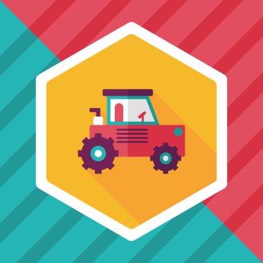 Uzun Gölge, eps10 ile ulaşım tarak düz simgesi