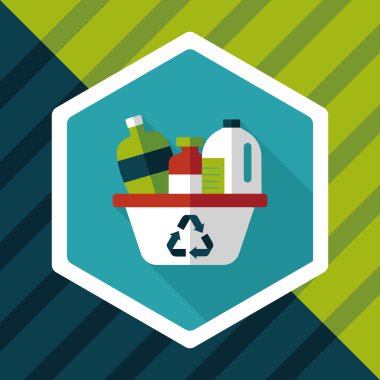 Uzun Gölge, eps1 ile çevre koruma kavramı düz simgesi