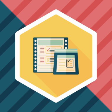 Uzun gölgeli yassı haplar