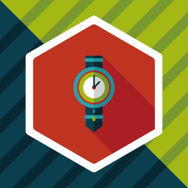 Uzun Gölge, eps10 ile düz simge izle