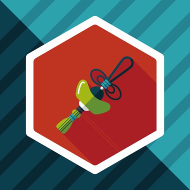 Çin yeni yılı uzun gölge, eps10, Altın külçe düz simgesiyle lu