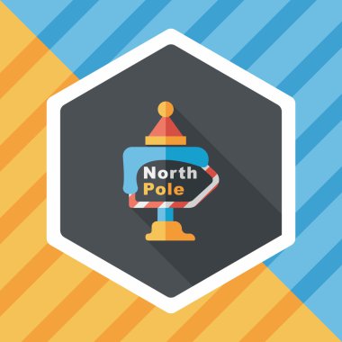 Uzun Gölge, eps10 ile işaret düz simgesi