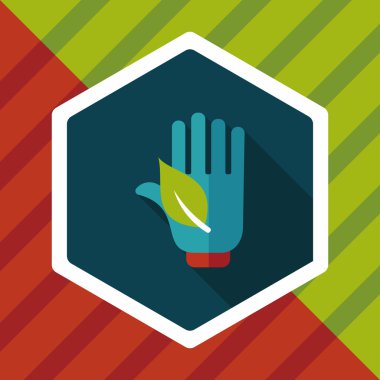 Uzun Gölge, eps1 ile çevre koruma kavramı düz simgesi